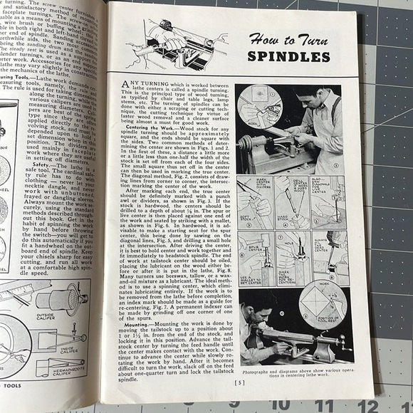 Getting the Most out of your Lathe, A Delacraft Pub./Delta Manufacturing  c1948 - Picture 4 of 13